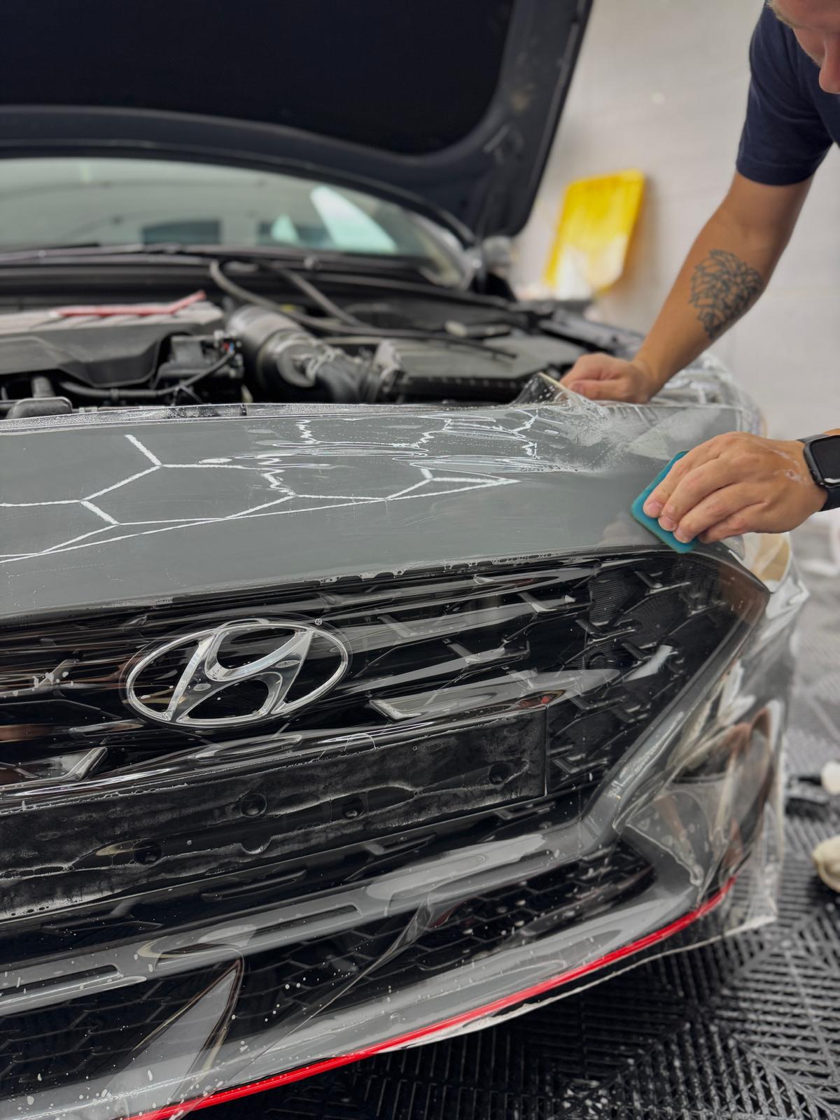 FULL FRONT PPF POŁYSK + POWŁOKA CERAMICZNA